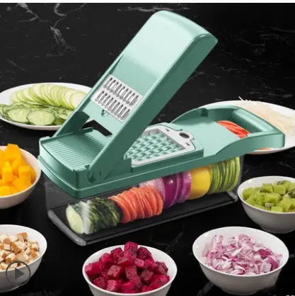 Vegetable Cutting Artifact Kitchen Diced Fruit Multi-Function Shredded Potatoes Electronic Worldwide