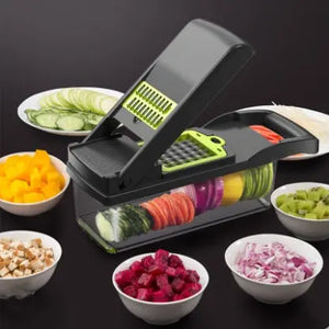 Vegetable Cutting Artifact Kitchen Diced Fruit Multi-Function Shredded Potatoes Electronic Worldwide