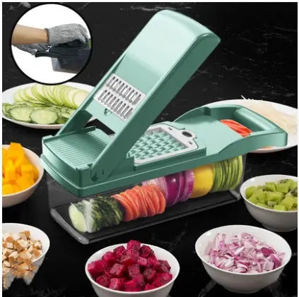 Vegetable Cutting Artifact Kitchen Diced Fruit Multi-Function Shredded Potatoes Electronic Worldwide