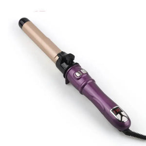 LCD Temperature Controlled Automatic Hair Curler Electronic Worldwide