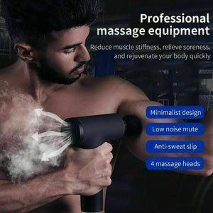 Massage Gun Percussion Muscle Vibrating Relaxing Electronic Worldwide