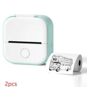 Printer Bluetooth Mini Label Electronic Worldwide