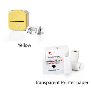 Printer Bluetooth Mini Label Electronic Worldwide