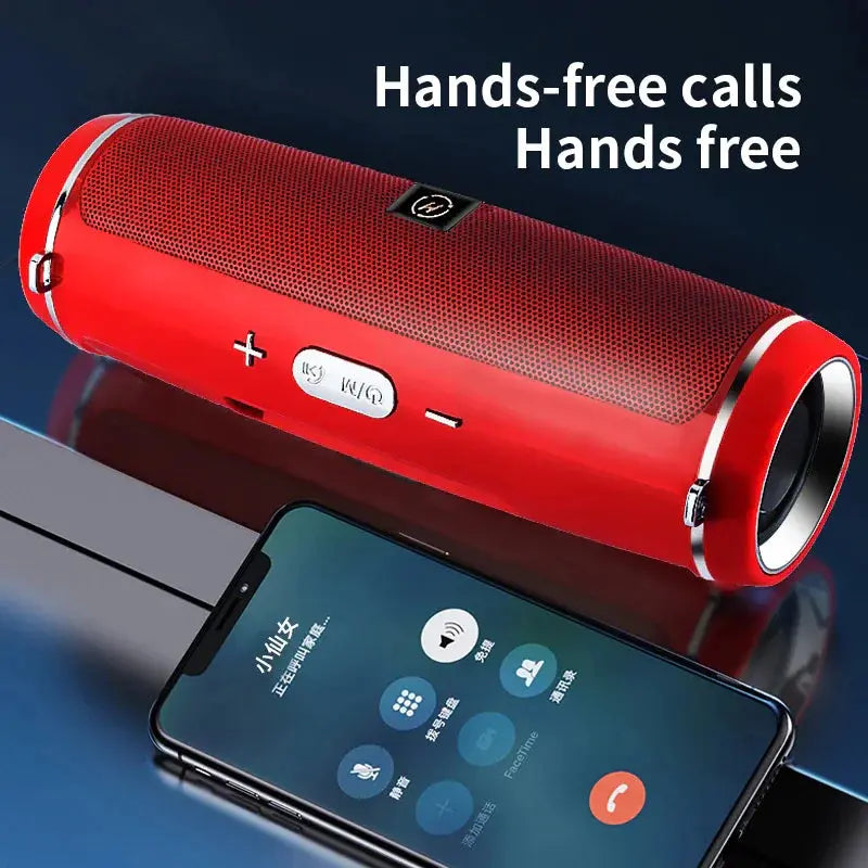 Bluetooth 5.1 Speaker Wireless Waterproof Outdoor Stereo LOUD Bass USB/TF Strap Electronic Worldwide