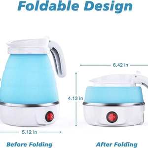 Foldable Mini Electric Kettle for Camping,Travel Kettle Electronic Worldwide