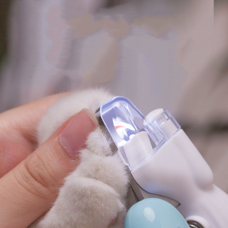 Pet Nail Clippers Dog Cat Nail Clippers LED Electric