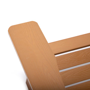 Fade-Resistant Plastic Wood Chair Electronic Worldwide