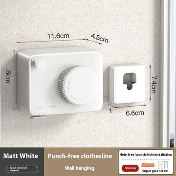 Matt White Retractable 420cm