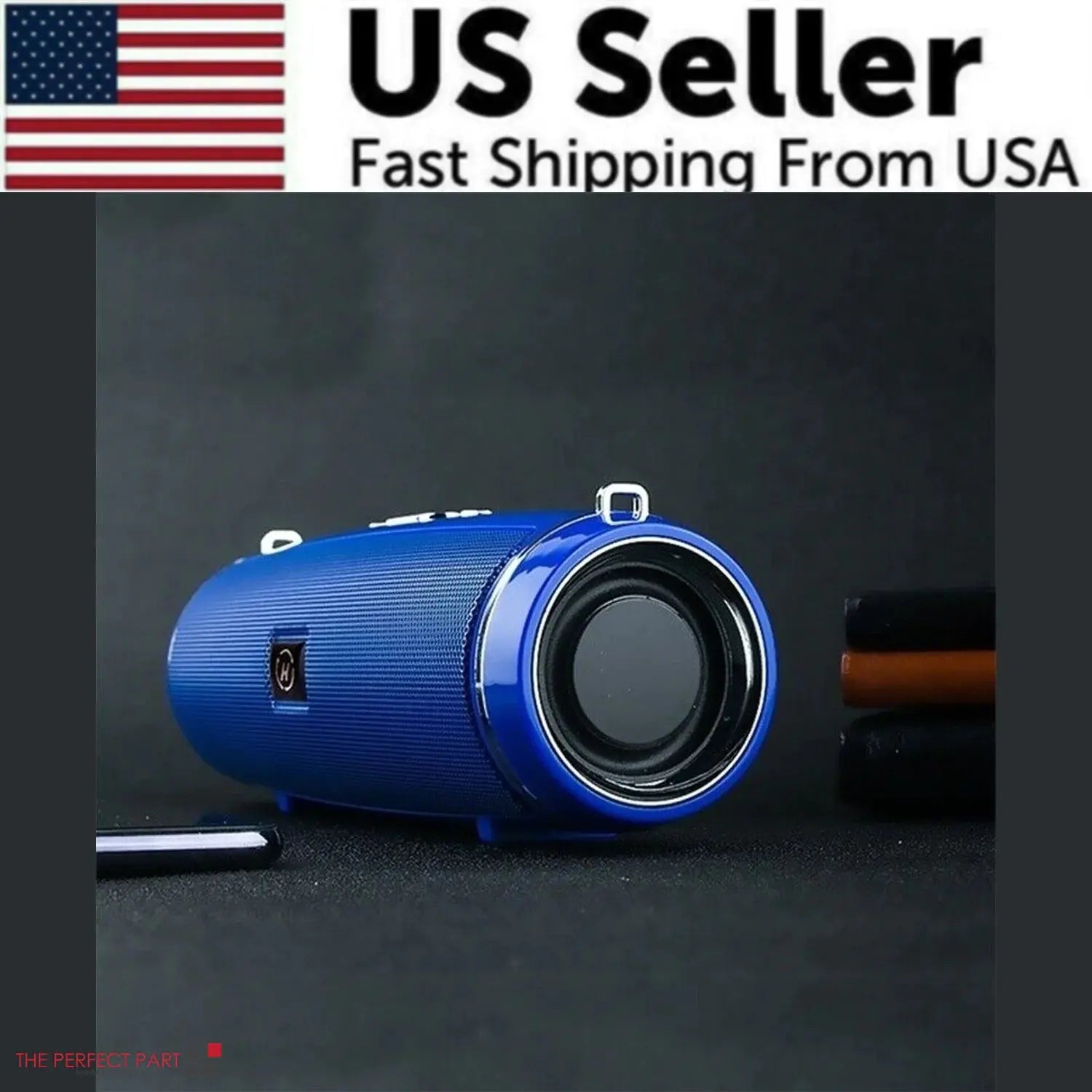 Bluetooth 5.1 Speaker Wireless Waterproof Outdoor Stereo LOUD Bass USB/TF Strap Electronic Worldwide