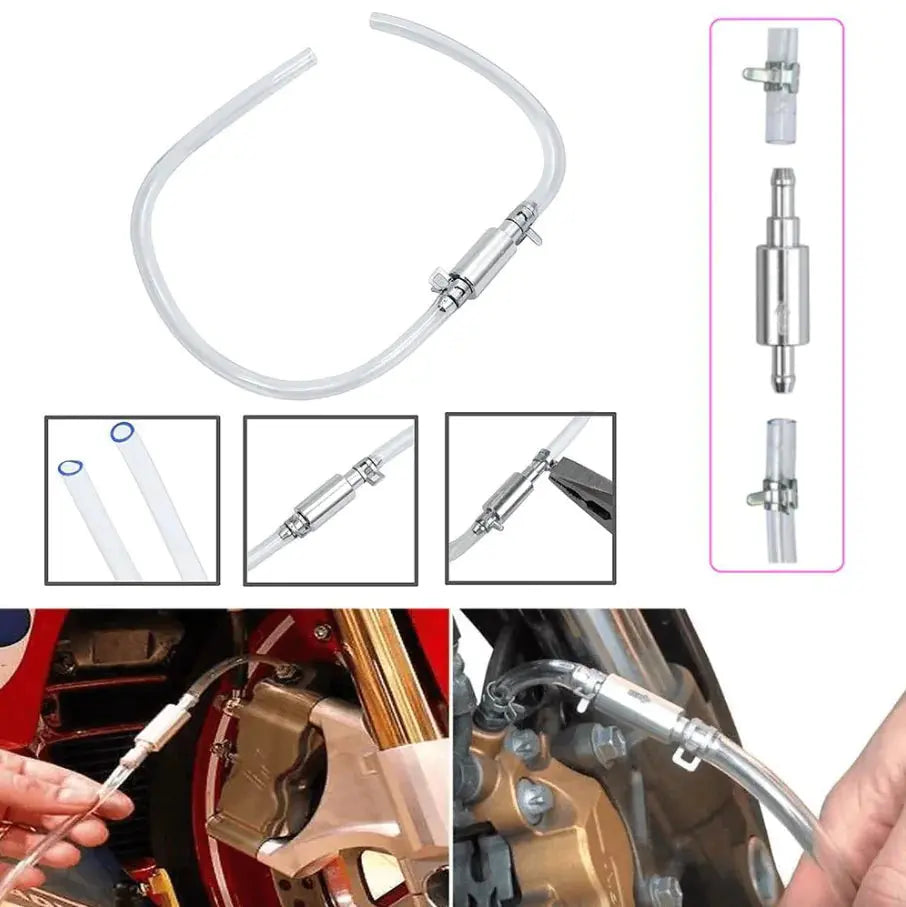 Car Motorcycle Clutch Brake Bleeder Hose Electronic Worldwide