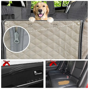 Car Rear Back Seat Protector Mat Safety Carrier For Dogs Electronic Worldwide