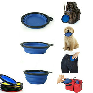 Portable Travel Bowl For Dog Feeder Electronic Worldwide