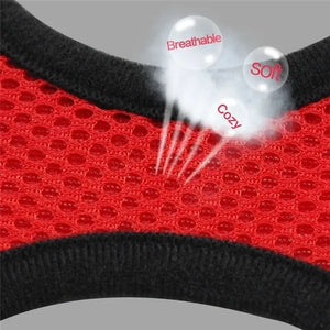 Cat Harness Vest Walking Lead Leash For Puppy Dogs Collar Polyester Adjustable Mesh Dog Harness For Small Medium Pet Accessories Electronic Worldwide