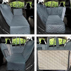 Car Rear Back Seat Protector Mat Safety Carrier For Dogs Electronic Worldwide