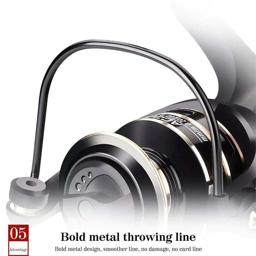 12BB Metal Spinning Fishing Reel - Electronic Worldwide