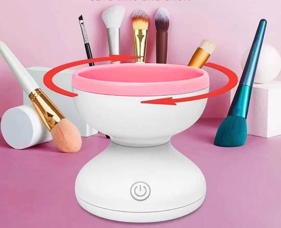 Portable USB Makeup Brush Cleaner Machine Electric Cosmetic Brush Cleaning Washing Tools Automatic Clean Makeup Brushes