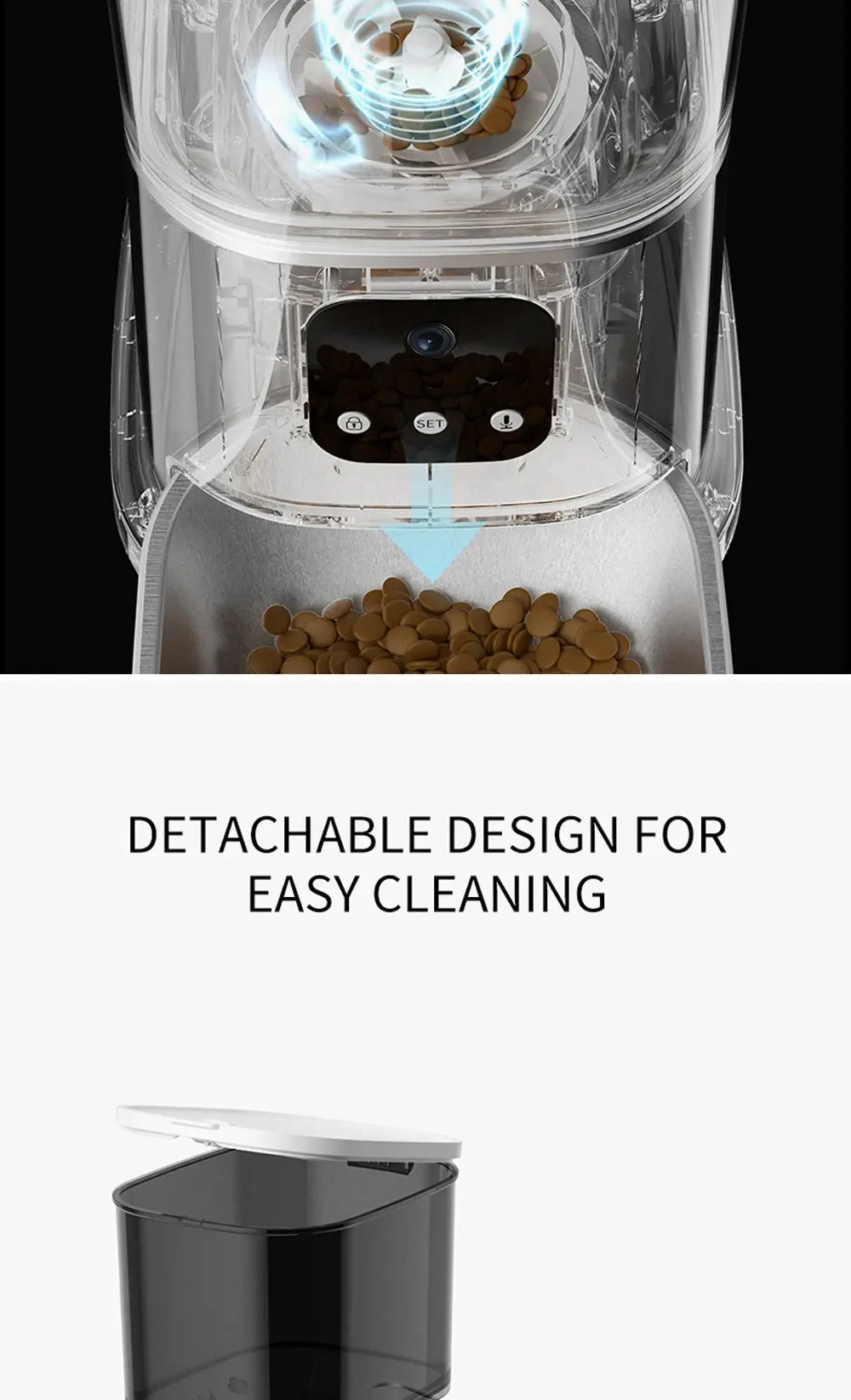 Automatic Cat Feeder Timing with Camera Electronic Worldwide