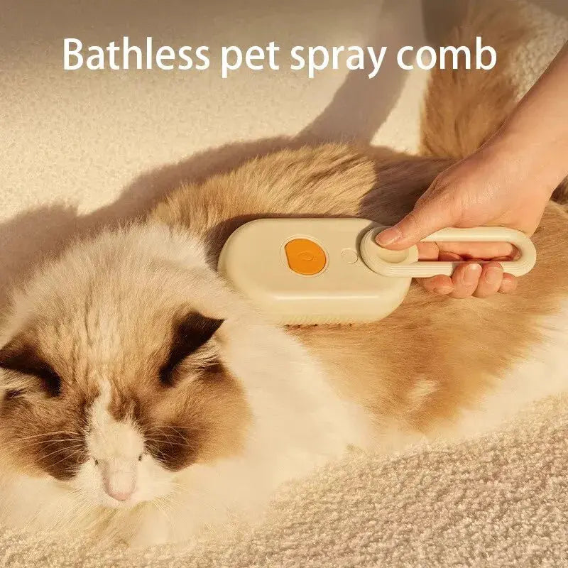 Pet Spray Massage Brush One Button Electronic Worldwide