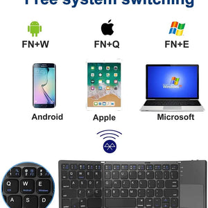 Keyboard Wireless Foldable Electronic Worldwide