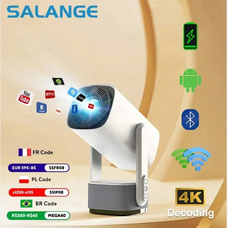 Projector K2 Smart Android Salange 4K My Store