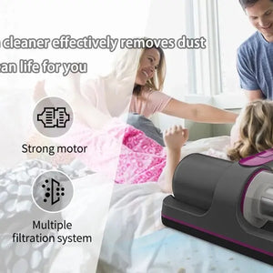 Vacuum Cleaner Cordless Handheld UV-C Bed Dust Electronic Worldwide