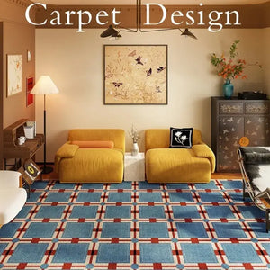 Retro Carpet Living Room Electronic Worldwide