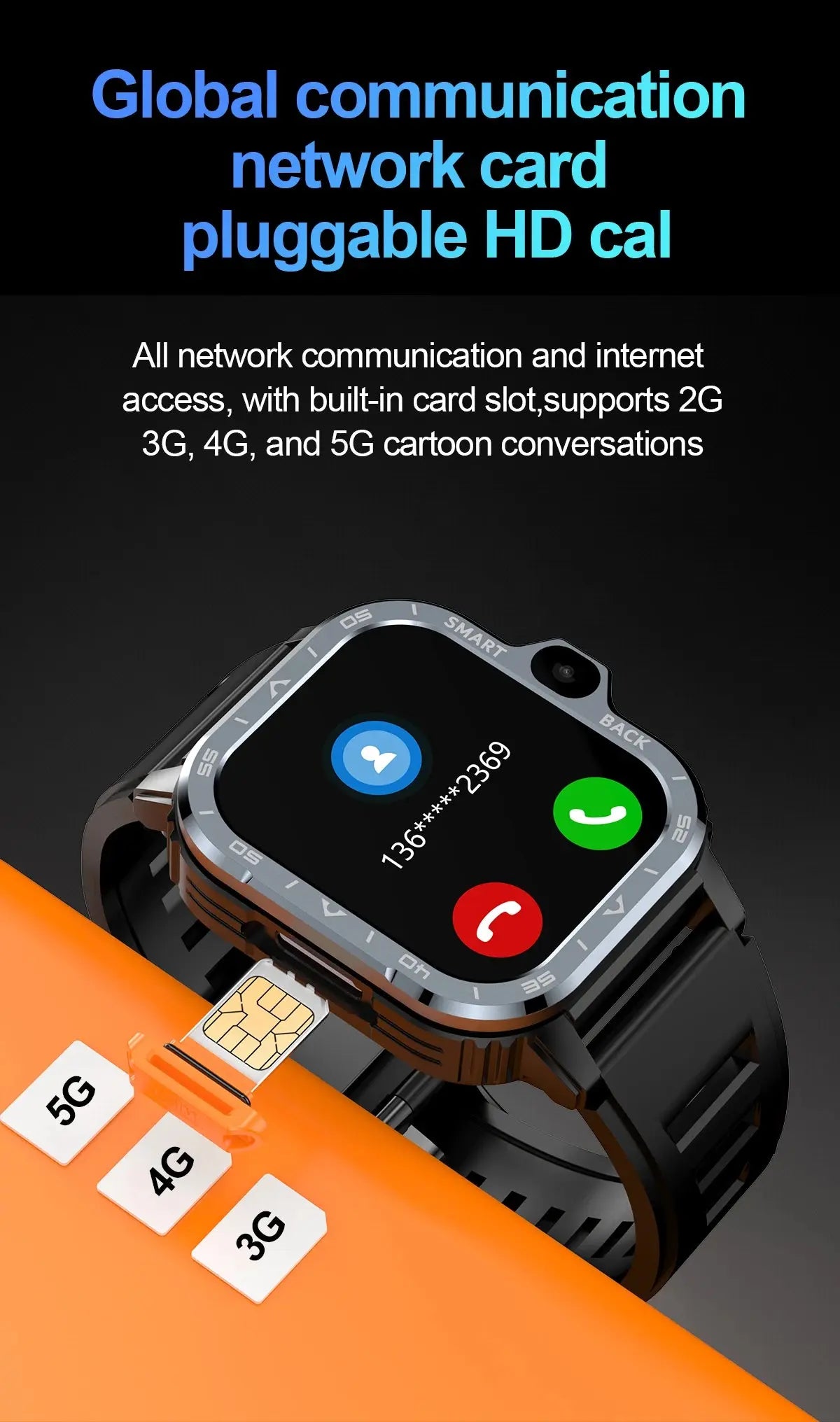 Android Smart Watch SIM Card My Store