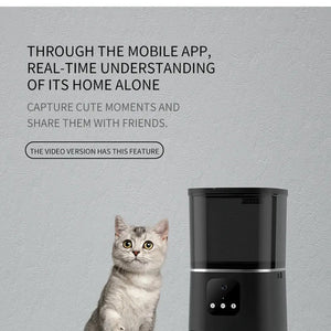 Automatic Cat Feeder Timing with Camera Electronic Worldwide