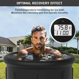 Water Thermometers for Ice Bath Waterproof Floating Thermometers Bath Pool Thermometers Digital Water Thermometers with Timer Electronic Worldwide