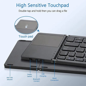 Keyboard Wireless Foldable Electronic Worldwide