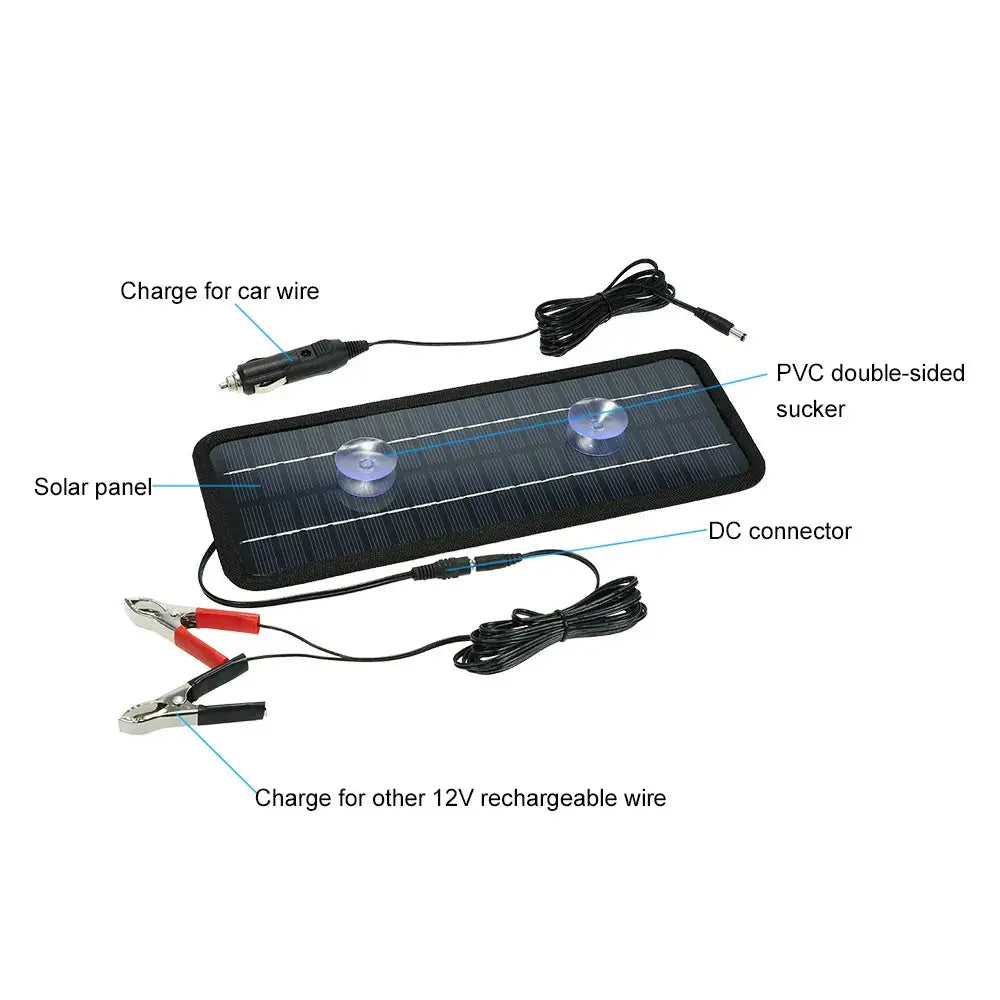 Solar Panels Charger Car Electronic Worldwide