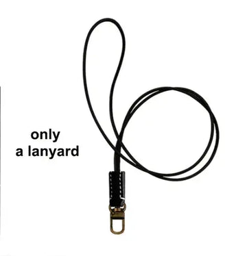 only a lanyard