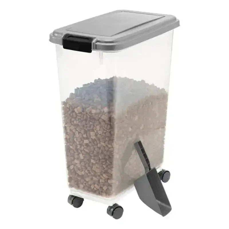 Airtight Pet Food Container with Scoop for Dog and Cat Electronic Worldwide