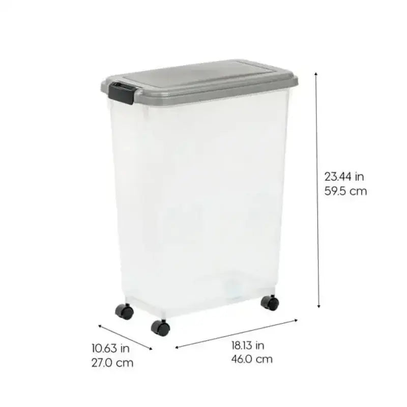 Airtight Pet Food Container with Scoop for Dog and Cat Electronic Worldwide