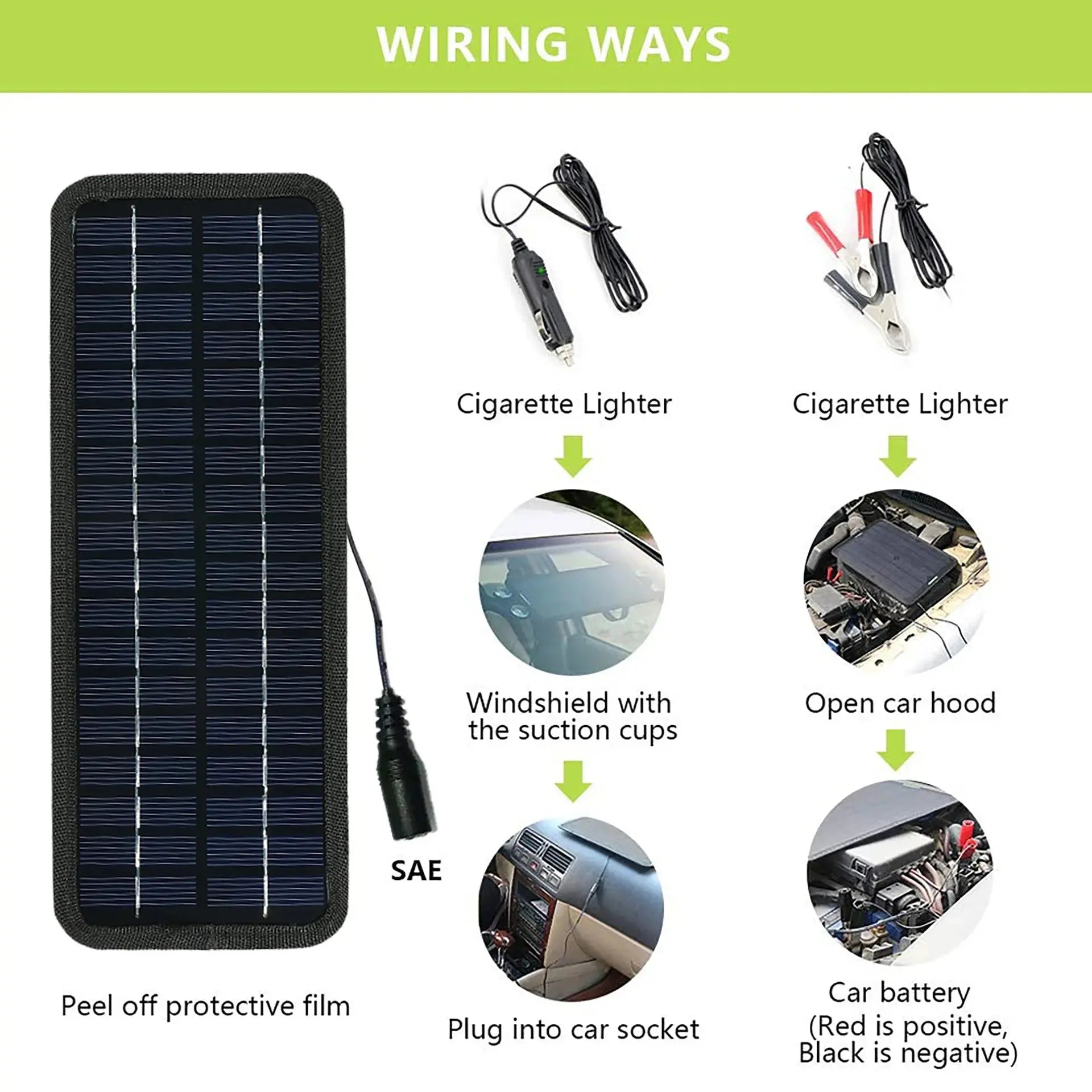 Solar Panels Charger Car Electronic Worldwide