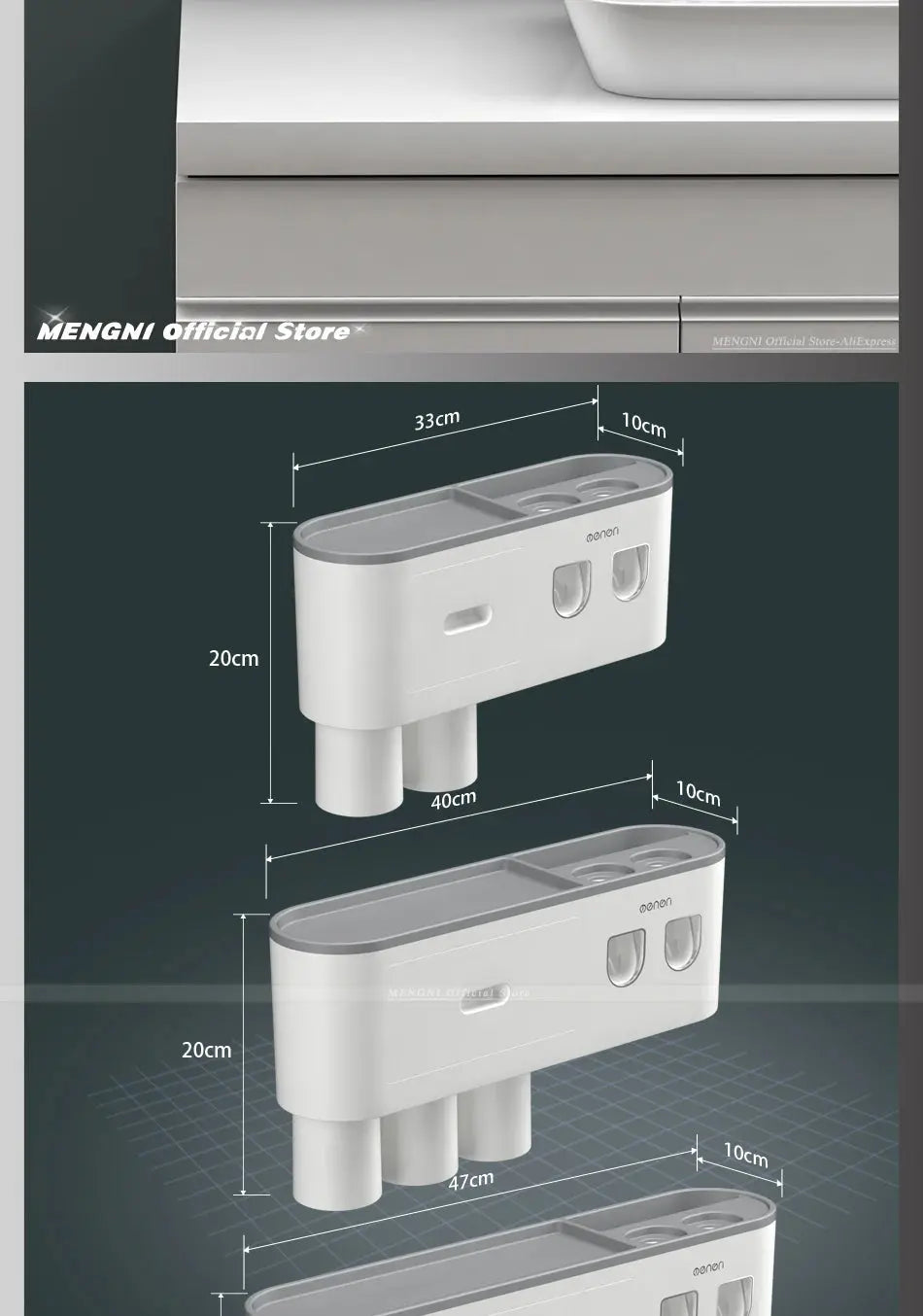 Magnetic Adsorption Toothbrush Holder Wall Electronic Worldwide