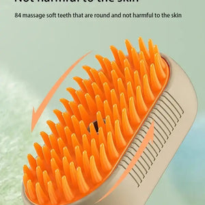 Pet Spray Massage Brush One Button Electronic Worldwide