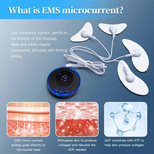 EMS Face Lifting Massage Microcurrent Face For Face Anti Wrinkle Skin Tighten Beauty Health Face Massage Electronic Worldwide