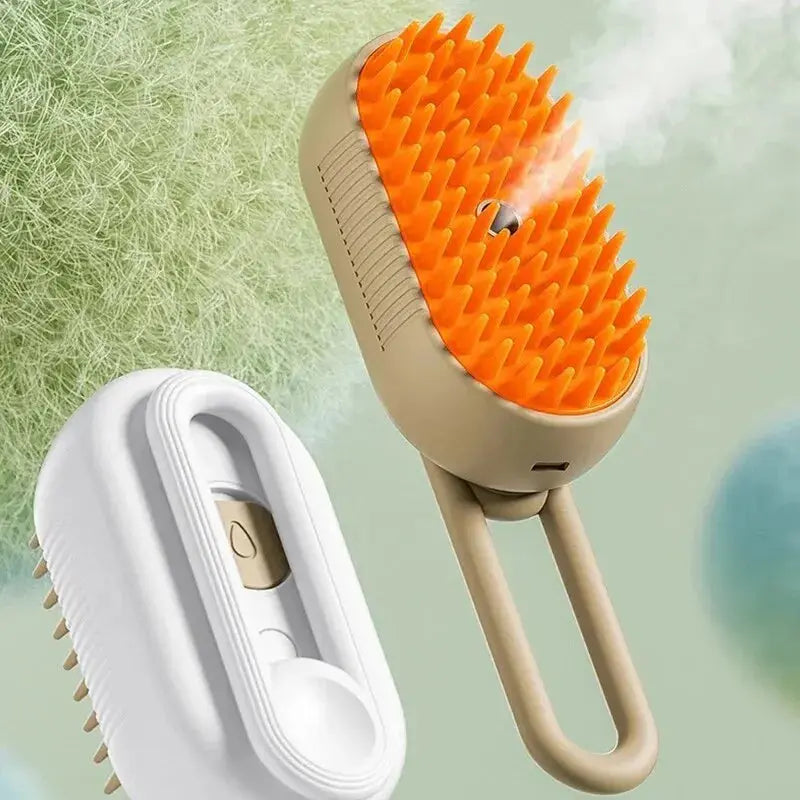 Pet Spray Massage Brush One Button Electronic Worldwide