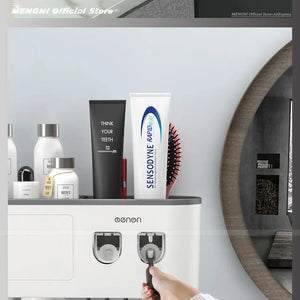 Magnetic Adsorption Toothbrush Holder Wall Electronic Worldwide