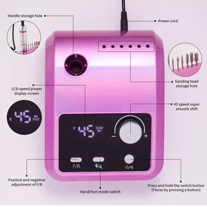 High Quality Electric Nail Drill Machine Electronic Worldwide