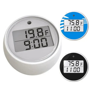 Water Thermometers for Ice Bath Waterproof Floating Thermometers Bath Pool Thermometers Digital Water Thermometers with Timer Electronic Worldwide