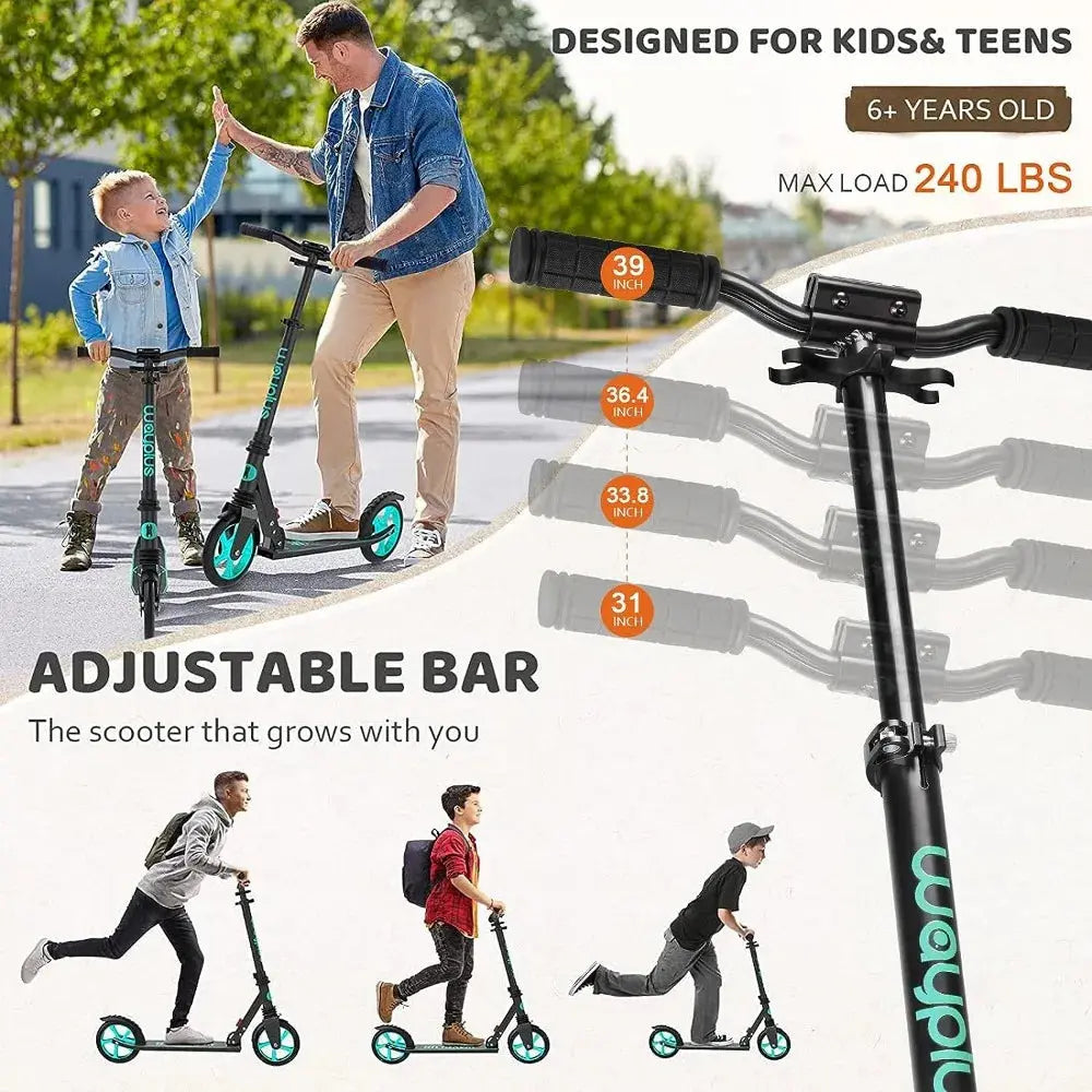 Kick Scooter for Ages 6+ Electronic Worldwide