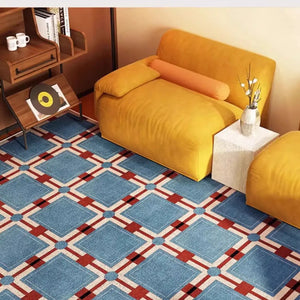 Retro Carpet Living Room Electronic Worldwide