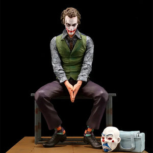 Movie Joker Heath Ledger Clown Sitting Doll Electronic Worldwide