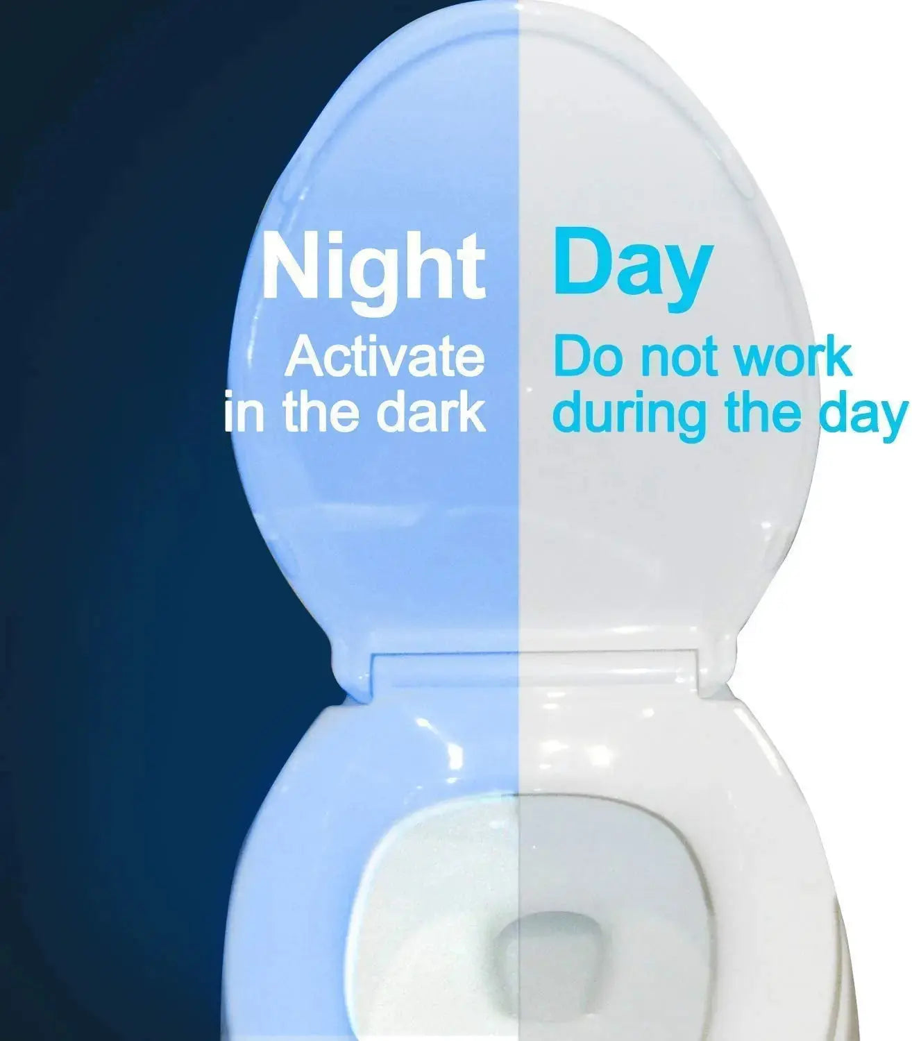 Mini Kawayi Night Light Human Infrared Sensing Light LED Night Light Stick Toilet 16/8 Color Bathroom Colorful - Electronic Worldwide