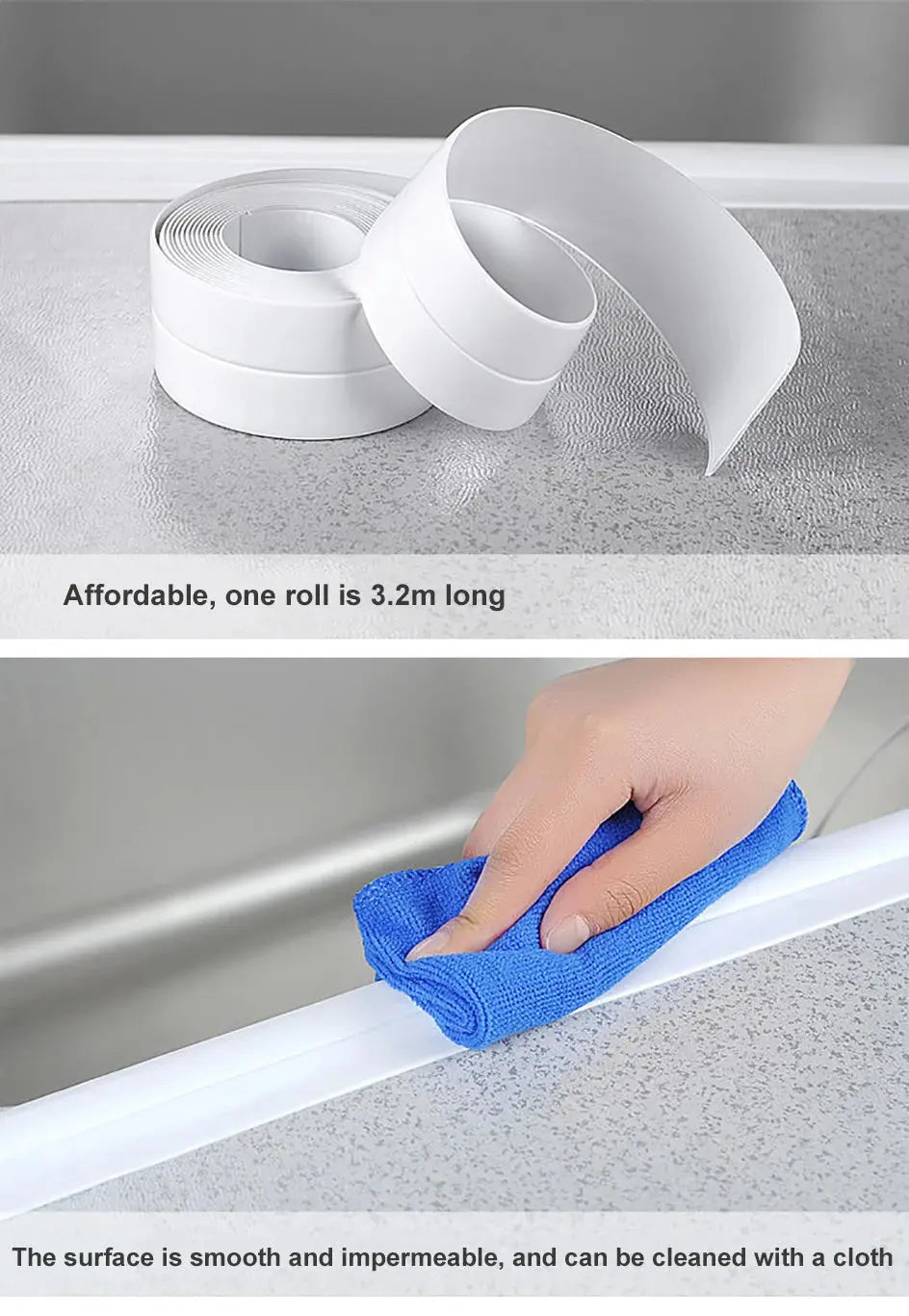 Bathroom Sealing Tape Self-adhesive Electronic Worldwide