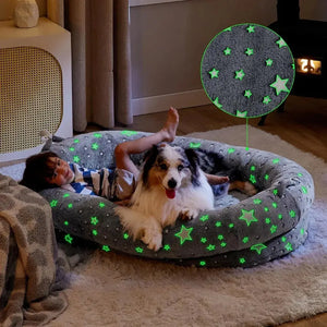 Human Dog Bed for Adults People Fits Pet Families Electronic Worldwide