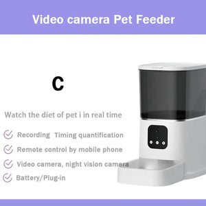 Automatic Cat Feeder Timing with Camera Electronic Worldwide