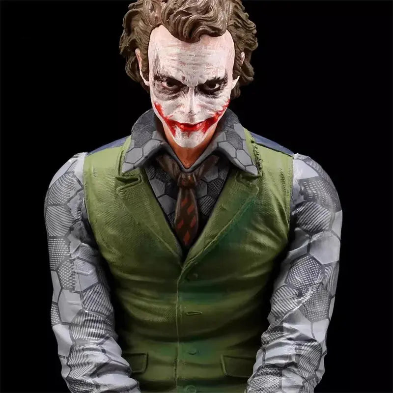 Movie Joker Heath Ledger Clown Sitting Doll Electronic Worldwide